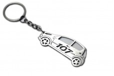 Keychain Peugeot 107 2005+ - (type STEEL)